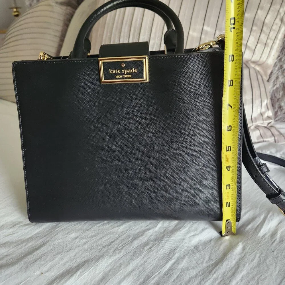 Kate Spade Black Reegan Satchel 7pc Set NWT